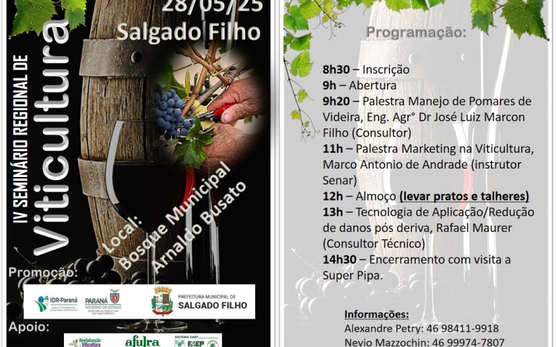 IV Seminário Regional de Viticultura
