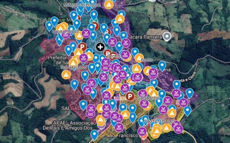 Agentes de Saúde e Endemias utilizam técnicas de geoprocessamento para qualificar as informações
