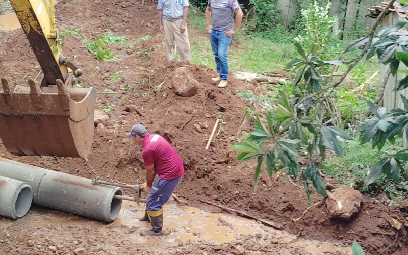 Secretária de Viação e Obras Implementa Melhorias em Pontes e Novas Tubulações