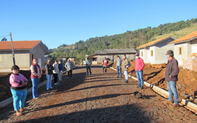 Secretaria Municipal de Assistência Social, CRAS e Administração realizou no dia 14/07 no período da manhã, visita onde 